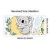 Lindos Koalas Luna Pegatinas de Pared Autoadhesivas Dibujos Animados Fondo Habitación Infantil Pegatinas Decoración Guardería Br63431