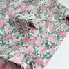 Corea del Sur Dongdaemun Bolso de Hombro Artístico para Estudiantes de Estilo Fresco Pequeño Combinable Bolso Cruzado Fino de Doble Uso Floral para Mujer Estilo Nuevo