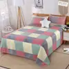Sábanas de sarga gruesa hipoalergénicas ropa de cama individual para dormitorio estudiante cómoda sin bolitas fabricante de sábanas venta al por mayor