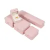 Caja de Empaque para Joyería Redondeada con Forma de Corona y Cintura Ajustada, Caja de Empaque de Lujo Ligero de Gama Alta para Collares, Caja de Empaque para Joyería y Pulseras