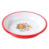 Louça estilo porcelana flor vermelha pequena panela quente Shijing prato de prato frio conjunto de tigela e pauzinhos vintage terno para restaurante comercial terno de prato de prato frio