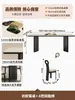 Lujo Ligero Minimalista Italiano Apartamento Pequeño Rectangular Hogar Estilo Retro Pizarra Combinación de Mesa y Sillas de Comedor Mesa de Comedor de Madera Maciza