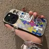 Funda de Teléfono Móvil Creativa de Cruz Colorida Adecuada para Apple 16Promax Iphone13/12 15Plus Anticaída 11