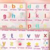 Desenho Animado Roupas Bordado DIY Colorido Inglês 26 Letras Bordado Patch de Tecido Roupas Capa de Celular Conta de Mão Mini Letras