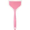 Espátula de Silicone de Grau Alimentício para Milho, Espátula Translúcida, Espátula Bicolor para Cozinhar, Assar, Espátula para Frigideira Antiaderente
