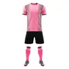 Conjunto de Uniforme de Fútbol de Venta Caliente Transfronterizo, Secado Rápido, Transpirable, Resistente al Desgaste, Camisetas de Manga Corta para Niños y Adultos para Competición y Entrenamiento