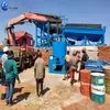 Equipo de Minería de Oro, Camión Móvil de Minería de Oro con Cribador de Tambor, Máquina Lavadora de Oro con Canaleta de Tambor, Maquinaria de Minería de Oro Tipo 200