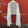 Xale Estilo Étnico Novo de Verão Viagem a Yunnan Lijiang Dali Guilin Estilo Retrô Recortado Cor Sólida Capa Externa