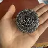 Artículo promocional: Esfera limpiadora de alambre de acero inoxidable 410, cepillo para ollas, bola de alambre de acero específica para cocina, no suelta fibras, venta al por mayor de fábrica