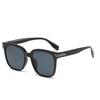 Óculos de Sol Feminino High-end Sense 2024 Tendência Moda Europeu e Americano Proteção UV Estilo Coreano Retrô Quadrado Óculos de Sol
