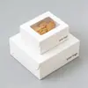 Caja para Donas, Caja para Pasteles, Caja de Empaque para Productos Horneados Amazon, Caja para Llevar Pan, Caja Biodegradable para Postres de Cumpleaños