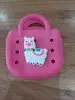 Monedero de silicona con forma de cueva cuadrada para niños, bolso cruzado para caminar, divertido y bonito bolso de silicona para cambio.