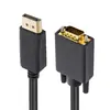 Cabo Adaptador de Vídeo de Alta Definição Dp para Vga Universal 1.8m Conversor Dp para Vga para Conectar Computador a Projetor ou Monitor