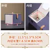 Caja de brocado con tapa y base de tela estampada y cierre de cuero para tetera de arcilla púrpura, taza de té, Jianzhan, juego de té de cerámica, caja de regalo para recuerdo