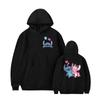 Sudadera con capucha de primavera y otoño para mujer, estilo Stilwell, estampado, primavera 2023, nueva moda, sudadera holgada coreana con capucha de polar.