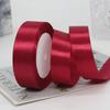 Atacado do Fabricante Fita de Poliéster de 2,5cm Fita para Embalagem de Presente Fita para Confeitaria Fita para Decoração de Casamento