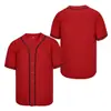 Uniforme de Beisebol Masculino para Treinamento Esportivo e Competição Top Gola Redonda Manga Curta Liso Tendência Hip-Hop Botão Jersey Tamanho US