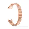 Adecuado para Correa de Reloj Xiaomi Mi Band 8/9, Hebilla de Resorte en Forma de I de Tres Perlas, Cadena de Reloj Xiaomi 89Pro de Acero Inoxidable Sólido