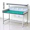 Mesa de Trabajo Antiestática de Fábrica Taller de Moldeo por Inyección Ensamblaje Empaque Acero Inoxidable Mesa de Pruebas de Inspección y Mantenimiento Escritorio de Operación