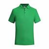 Camiseta Polo Cvc Algodão Manga Curta Uniforme Atividade Grupo Corporativo Lapela Roupa de Trabalho Logotipo Bordado Personalização Leve