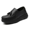 Zapatos de enfermera para mujer en stock con suelas blandas, no fatigantes, antideslizantes, transpirables, resistentes a olores, zapatos de trabajo de suela gruesa, venta al por mayor y dropshipping transfronterizo