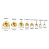 Cuentas de plata S925 cuentas sueltas cuentas planas de ábaco cuentas burbuja cuentas rueda joyería diy hecha a mano accesorios con cuentas