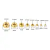 Cuentas de Plata S925 Cuentas Sueltas Ábaco Cuentas Planas Cuentas de Burbuja de Agua Cuentas de Rueda Joyería Hecha a Mano DIY Accesorios para Enhebrar