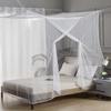 Mosquitera doméstica de 1,8 x 2 m para cama grande, 1,5 m de ancho, estilo tradicional rural, para cama grande, alquiler económico.