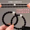 Goma para el pelo de perlas y frijoles de moda, nueva cuerda para coleta alta, versátil, alta elasticidad, no daña, goma elástica duradera, cuerda para el pelo