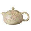 Tetera Xi Shi de horno Ru beige, taza de té, juego de té para ceremonia de té kung fu, tetera individual para hacer té, tetera de cerámica para el hogar