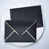Envelope de Borda Dourada Transfronteiriço Em Estoque Capa para Envelope de Convite em Papel Perolado Fabricação de Capa para Cartão de Membro Sacola Envelope Impressão Personalizada