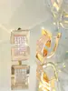Estilo Lujo Accesible Europeo y Americano Dorado Champagne Microincrustaciones Zirconio Blanco Redondo Forma de Barco Pendientes Moda Ins Diseño de Nicho Pendientes para Mujer