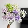 3 Flores de Lirio Araña Artificiales para Ceremonia de Boda, Hotel, Ramo de Flores Artificiales al por Mayor, Decoración, Accesorios para Fotografía, Materiales para Arreglos Florales