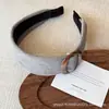 Diadema de Nuevo Estilo Otoño e Invierno Color Carey Maillard de Ala Ancha, Diadema Retro de Moda de Parte Superior Alta, Accesorio para el Cabello para Ropa de Exterior