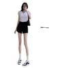 Shorts de Verano para Mujer Talla Grande Anti-correr Ligeros de Base Pantalones de Seguridad Cintura Alta Estilo Coreano Casual Combinan con Todo Pantalones Cortos Calientes para Mujer