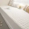 Nuevo Alfombrilla para Ventana de Mirador Otoño e Invierno 2025 Pana Cálida Almacenamiento de Calor Alfombrilla para Repisa de Ventana Estilo Crema Francés Lavable a Máquina Alfombrilla para Balcón