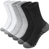 Meias Plus Size Masculinas Longas de Algodão Preto e Branco Comércio Exterior Transfronteiriço Atacado Meias de Cano Médio Outono e Inverno Meias Esportivas de Basquete