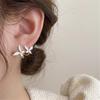 2025 Explosiones INS Estilo Coreano Temperamento Doble Mariposa Goteo de Aceite Aretes Femeninos Diseño de Nicho Sentido Avanzado Aretes Versátiles