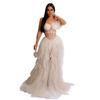 X6223 Moda Europeia e Americana Transfronteiriça AliExpress Amazon Vestido Tubinho de Malha Sem Mangas Cor Sólida Feminino