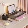 Soporte Elevador para Computadora de Escritorio Estante de Almacenamiento para Escritorio de Oficina Base Elevadora para Pantalla de Monitor Soporte para Laptop para Dormitorio Femenino