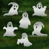2026 Novo Placa de Chão para Halloween Decoração de Fantasma Fluorescente Enfeite Pendurado Decoração de Placa para Festa de Halloween Placa de Chão