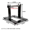 Máquina Marcadora de Cables Número Soporte para Tubo de Conduit Soporte para Tubo Numérico de PVC Placa de Soporte Base para Tubo con Dientes Internos en Forma de Flor de Ciruelo Soporte Auto-Giratorio