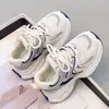 Zapatos Deportivos Casuales para Niñas 2026 Primavera/Otoño Nuevos Malla Zapatos de Papá Niños Medianos y Grandes Zapatos Ligeros para Correr para Niños