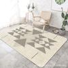 Alfombra de dibujos animados para sala de estar, venta al por mayor, ligera, de lujo, nórdica, para dormitorio, suelo, estudio, mesa de centro, manta, tienda