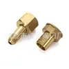 Manguera de Gas con Junta de Pagoda de Cobre Puro Gas Natural Tubería de Cuero de Gas Cable Interior y Exterior 4 Minutos 6 Compartimentos Accesorios Adaptador Forestal