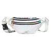 Riñonera de Comercio Exterior Transfronterizo para Mujer Nueva Lentejuela Láser Multifuncional Riñonera de Hombro Único Cruzada Moda Bolso Exterior Bolso de Pecho
