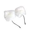 Horquilla coreana de peluche con orejas de gato para mujer, diadema de zorro para lavado de cara de celebridades de Internet, accesorios para el cabello para espectáculos de fotos en vivo