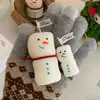 Velas Perfumadas Creativas de Muñeco de Nieve, Pequeños Regalos de Navidad, Regalos de Cumpleaños, Recuerdos, Adornos Decorativos de Atmósfera para Escritorio