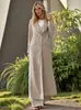 Nuevo Traje de Manga Larga Estilo Europeo y Americano para Viajes de Negocios Traje para Mujer Moda Transfronteriza Chaqueta Cortavientos Casual