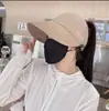Sombrero de Sol de Secado Rápido Estilo Estrella Mismo Estilo para Mujer 2025 Nuevo Estilo Gorra de Pescador Pico de Pato Sombrero de Sol de Verano Ecuestre